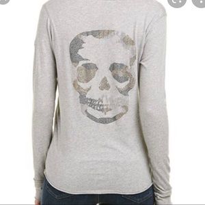 Super soft grey long sleeve from zadig and Voltaire